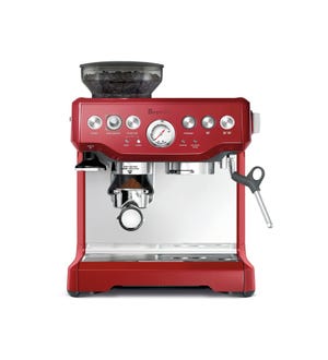Breville BES870CRN Espresso Maker - Red