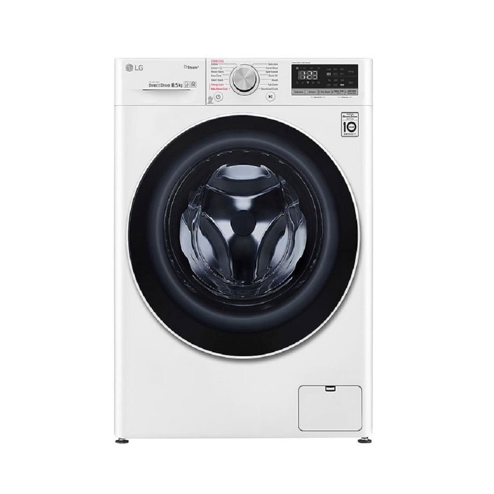 LG 8.5kg Front Load Washer with AI Direct Drive™ and Steam™ LG-FV1285S4W