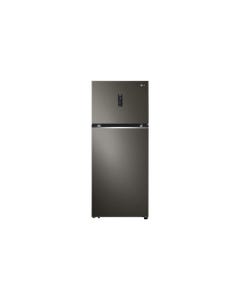 LG Nett 375L, Top Freezer with Door Cooling+, Multi Air Flow Hygiene Fresh+™ & Smart Inverter Compressor, Black Steel LG-GNB372PXBK
