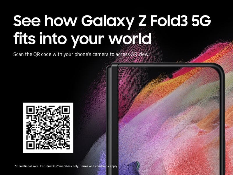See how Galaxy Z Fold3 5G fits into your world