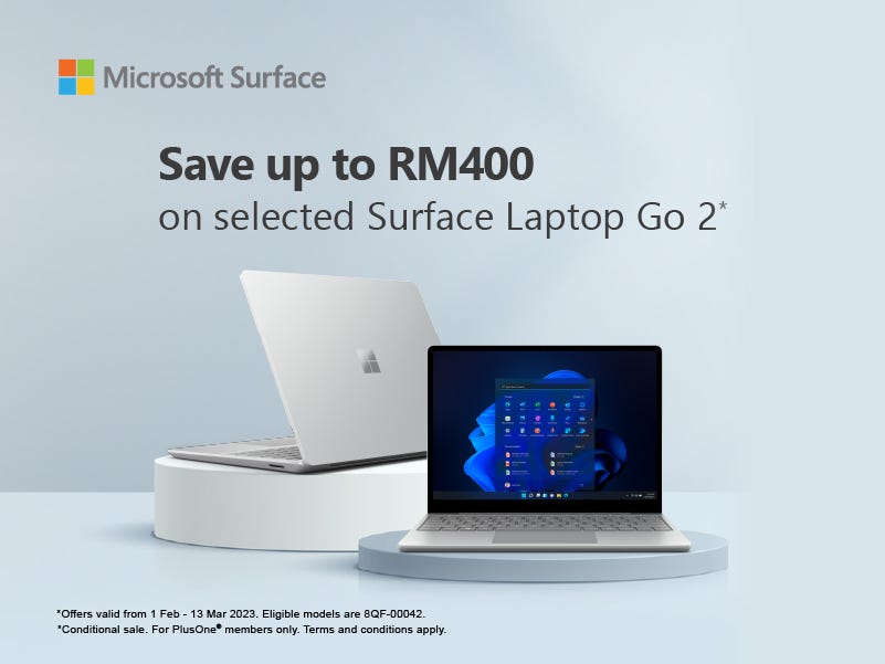 Micorosft Laptop Go 2 Promo